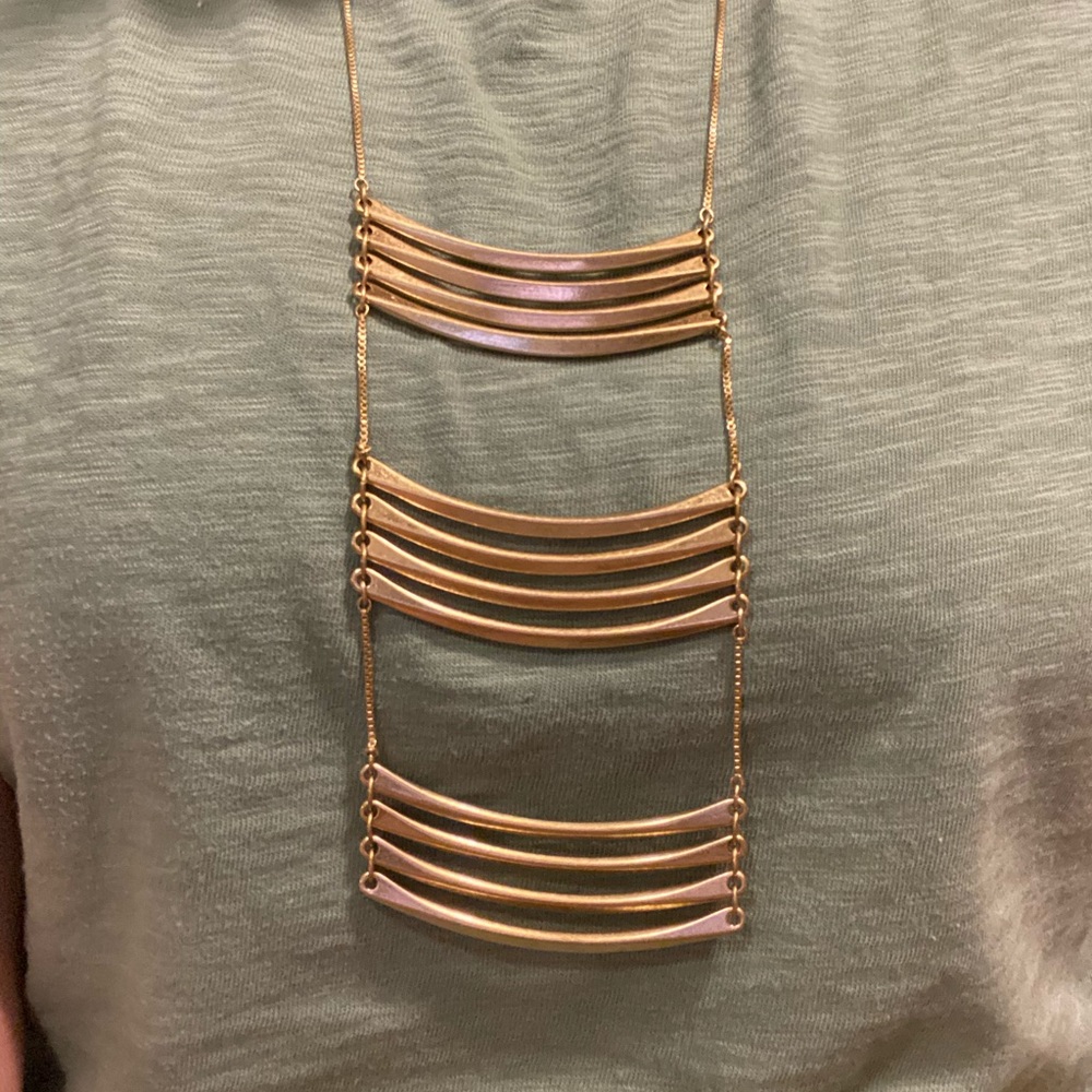 Madewell gold necklace NWT